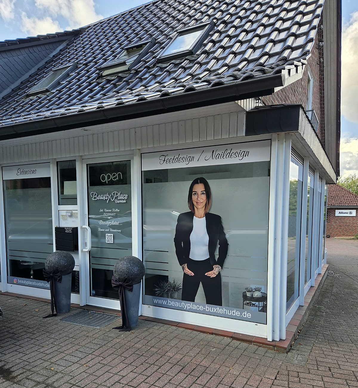 Außenansicht des BeautyPlace Studios in Hedendorf