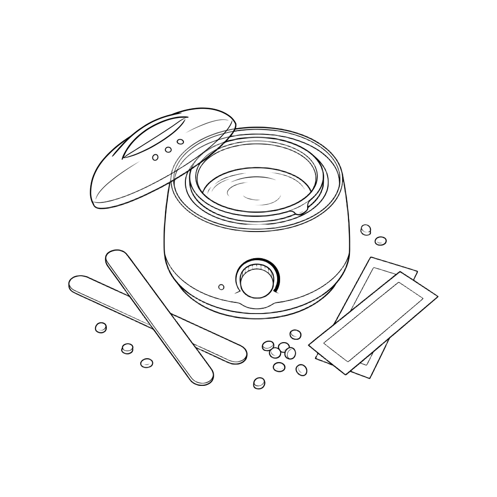 Gesichtswaxing